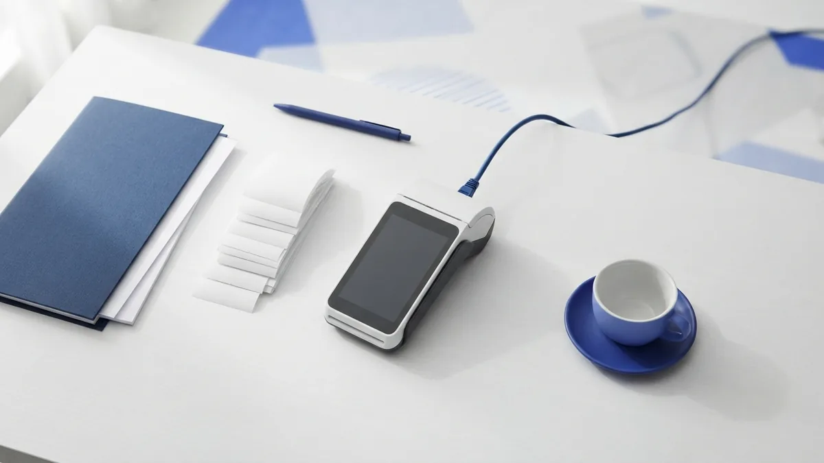 Payment tools that fit business needs Connected payment tools and records arranged for a small business workflow